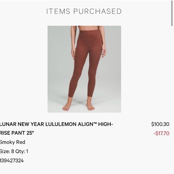 lululemon athletica Other - Lululemon Leggings